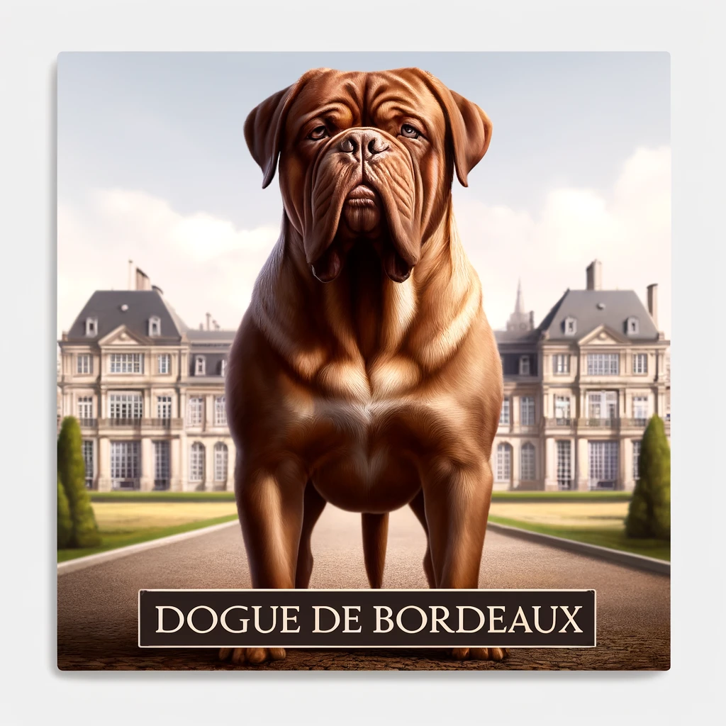 Dogue de Bordeaux - 4 Top 10 Dogs with the Strongest Bite Force in the World